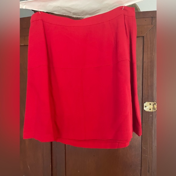Mevisto red mini skirt size 10 - Picture 3 of 4